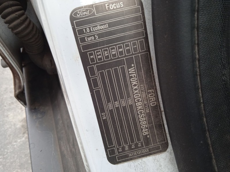 ford focus iii del año 2012