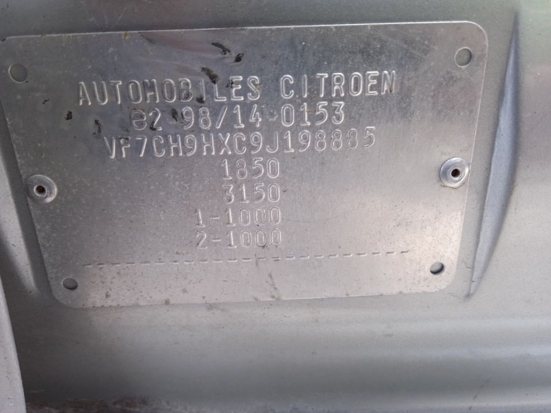 citroën xsara picasso (n68) del año 2009