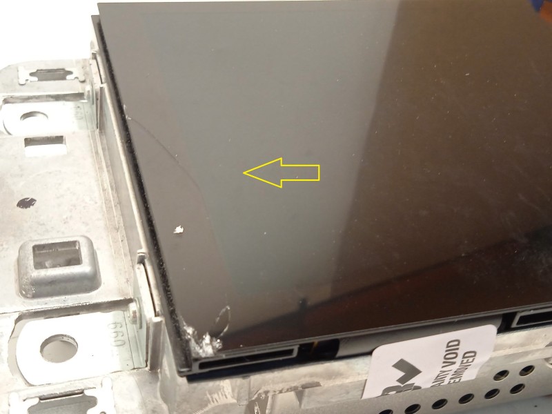 Recambio de pantalla multifuncion para audi q3 (f3b) 35 tdi referencia OEM IAM 83A919605B  