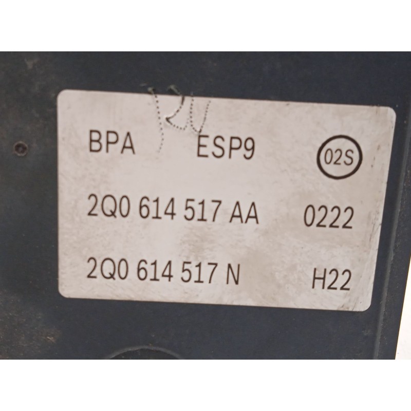 Recambio de abs para volkswagen polo 1.0 tsi referencia OEM IAM 2Q0614517AA 269902 2265106584