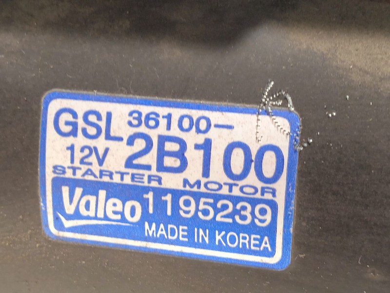 Recambio de motor arranque para hyundai i30 classic referencia OEM IAM 361002B100  