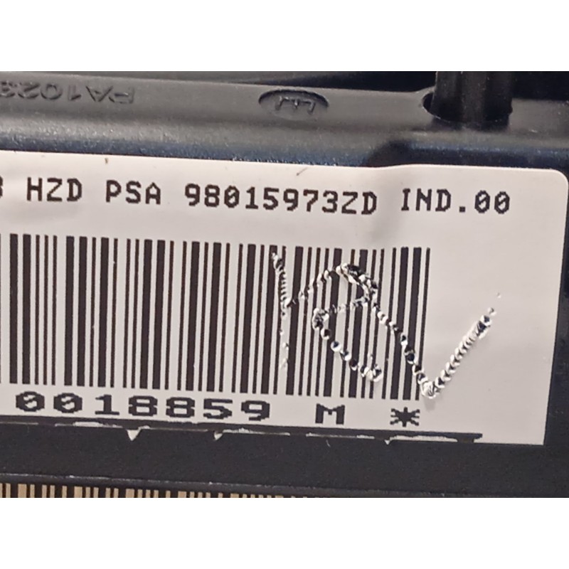 Recambio de airbag delantero izquierdo para citroën c5 berlina 2.0 hdi fap referencia OEM IAM 98015973ZD  