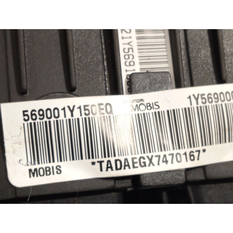 Recambio de airbag delantero izquierdo para kia picanto 1.0 cat referencia OEM IAM 569001Y150EQ  