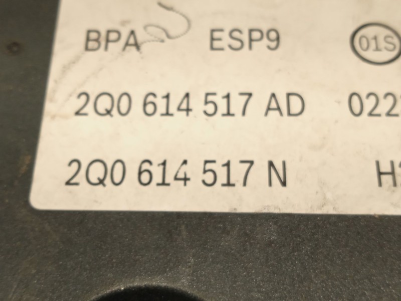 Recambio de abs para seat arona (kj7, kjp) 1.0 tsi referencia OEM IAM 2Q0614517AD 0265956685 269902
