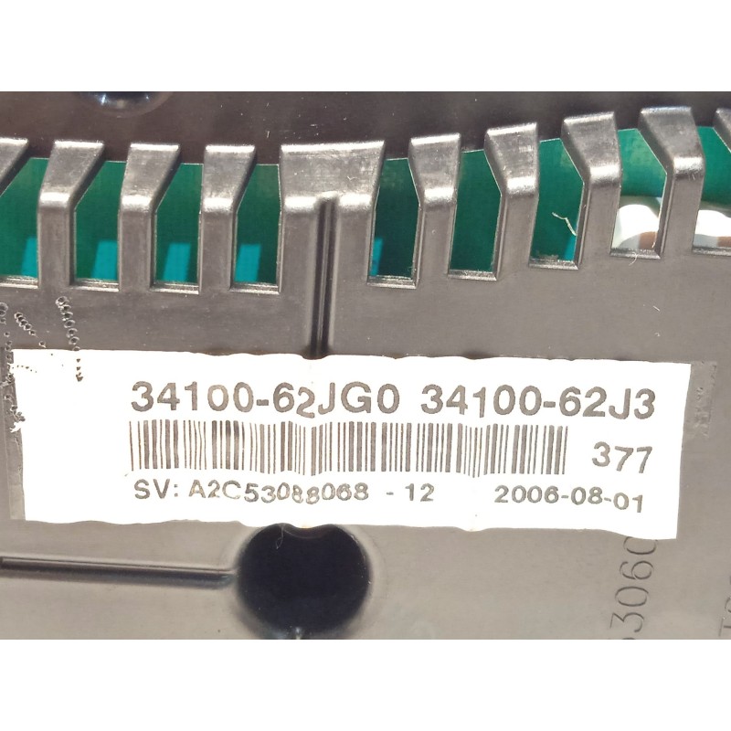 Recambio de cuadro instrumentos para suzuki swift berlina (mz) gl (5-ptas.) referencia OEM IAM 3410062JG0 3410062J3 