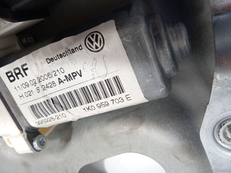 Recambio de elevalunas trasero izquierdo para volkswagen touran (1t1, 1t2) 1.9 tdi referencia OEM IAM 1T0839729J 1K0959703E 