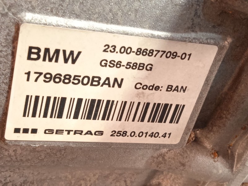 Recambio de caja cambios para mini mini descapotable (f57) one referencia OEM IAM BAN 23008687709 