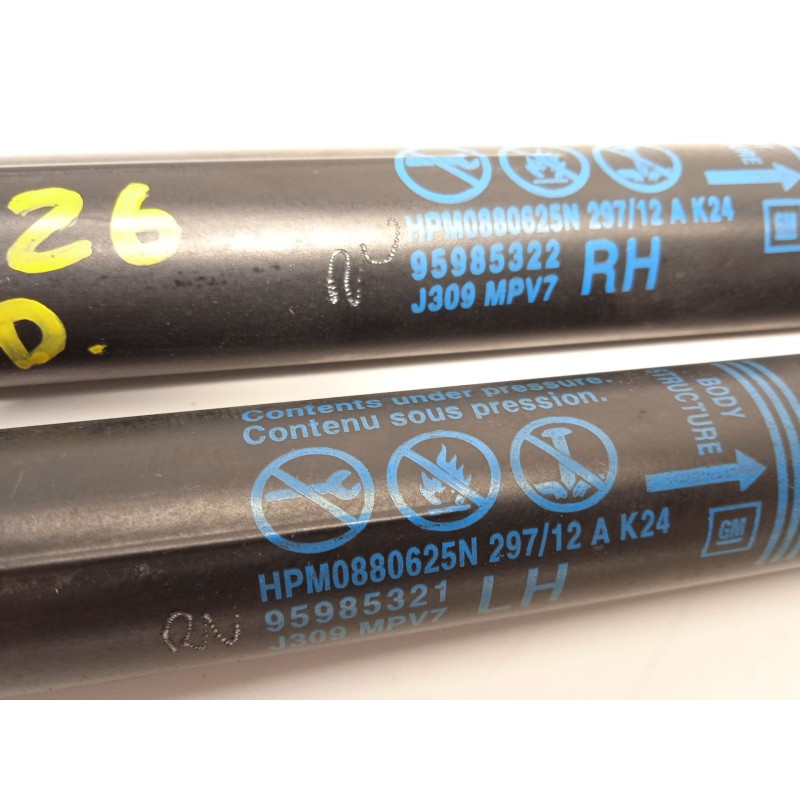 Recambio de amortiguadores maletero / porton para chevrolet orlando lt referencia OEM IAM 98985322 98985321 