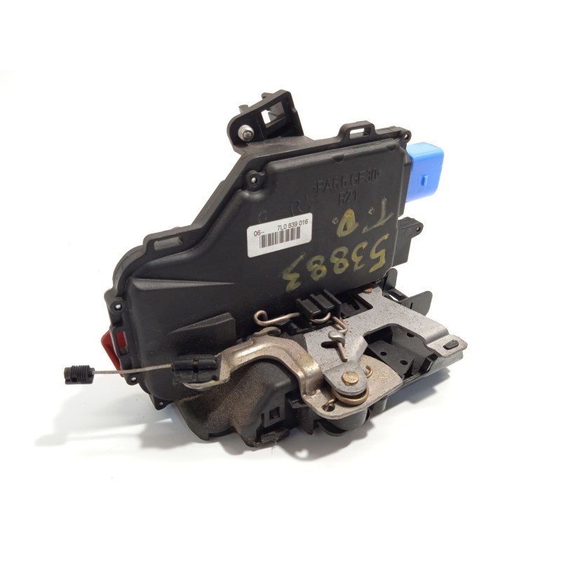 Recambio de cerradura puerta trasera derecha para volkswagen touran (1t1, 1t2) 1.9 tdi referencia OEM IAM 7L0839016  