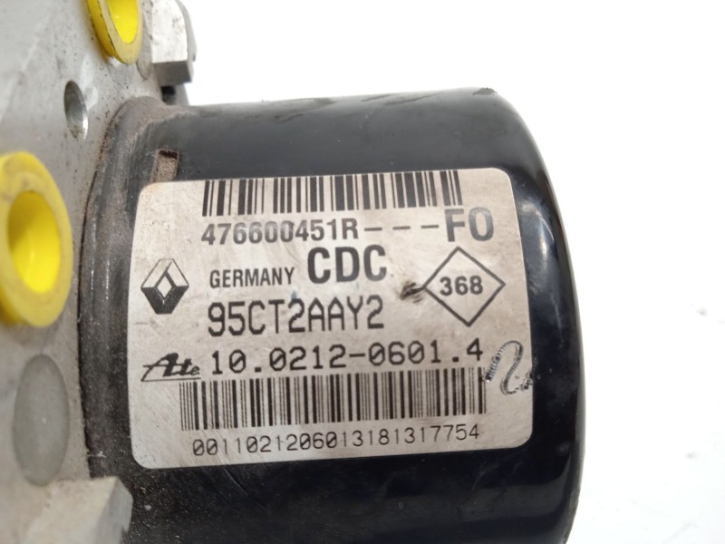 Recambio de abs para renault fluence (l3_) z.e. referencia OEM IAM 476600451R 28561260013 10021206014