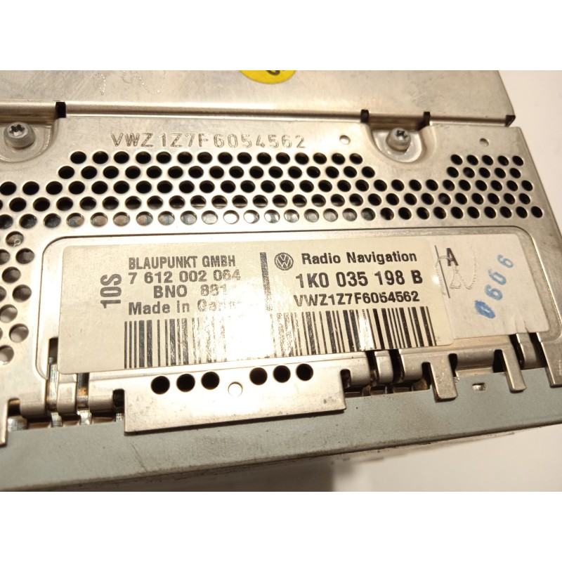 Recambio de sistema navegacion gps para volkswagen passat variant (3c5) trendline referencia OEM IAM 1K0035198B  