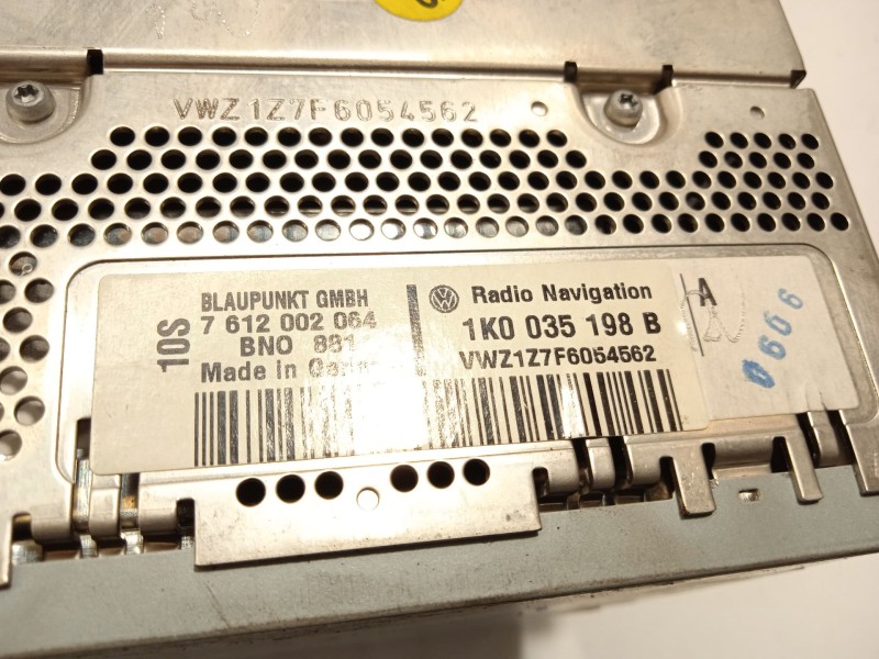 Recambio de sistema navegacion gps para volkswagen passat variant (3c5) trendline referencia OEM IAM 1K0035198B  