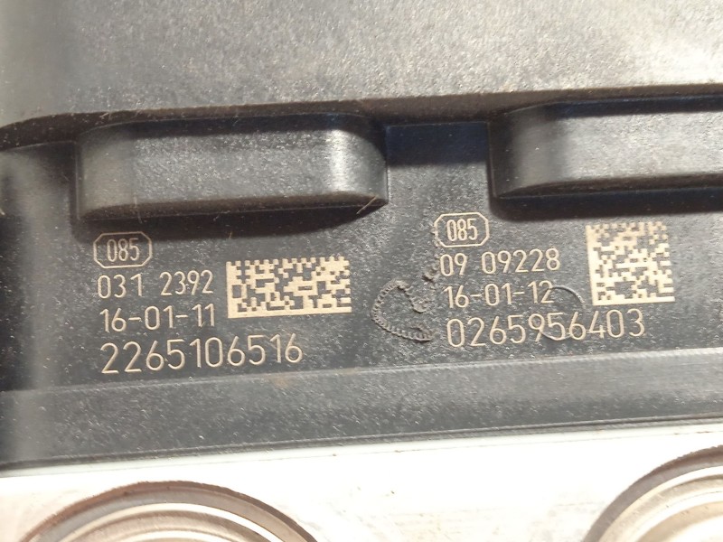 Recambio de abs para renault clio iv (bh_) 0.9 tce 90 referencia OEM IAM 476601203R 0265956403 269722