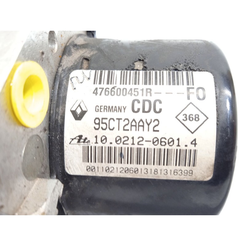 Recambio de abs para renault fluence (l3_) z.e. referencia OEM IAM 476600451R 28561260013 10021206014