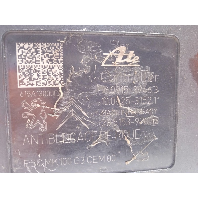 Recambio de abs para citroën c-elysee (dd_) 1.2 vti 82 referencia OEM IAM 9814482680 10091539463 10022006744