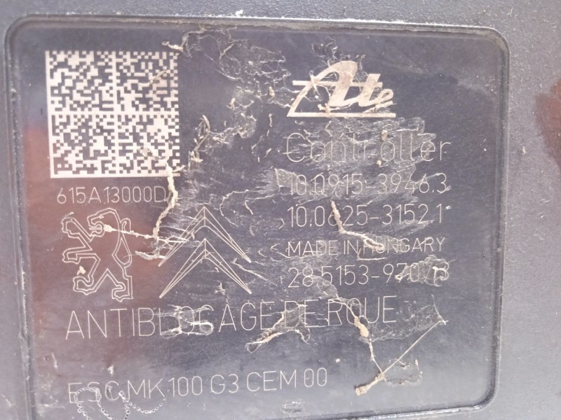 Recambio de abs para citroën c-elysee (dd_) 1.2 vti 82 referencia OEM IAM 9814482680 10091539463 10022006744