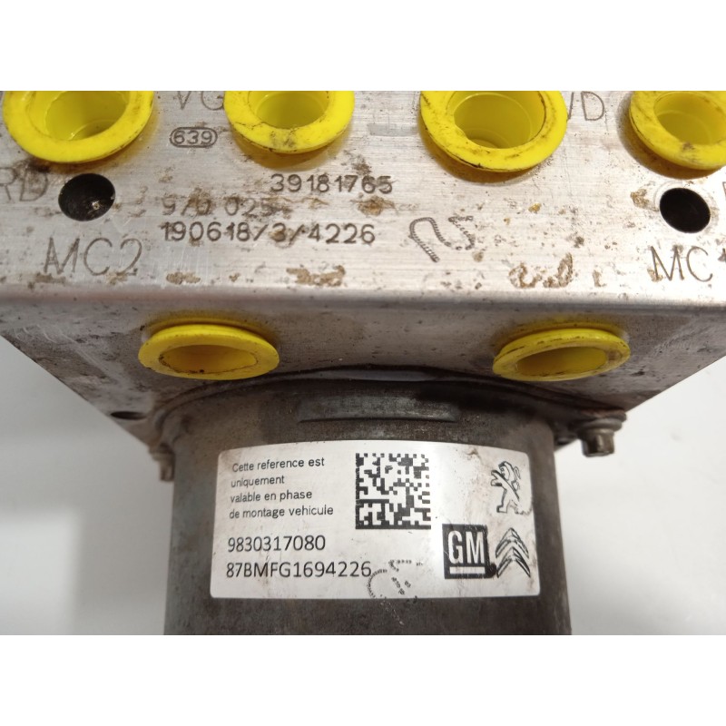 Recambio de abs para citroën c3 feel referencia OEM IAM 39181765 0265956240 970025