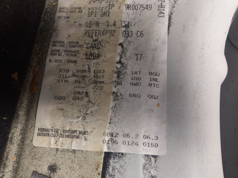 seat leon (1p1) del año 2008