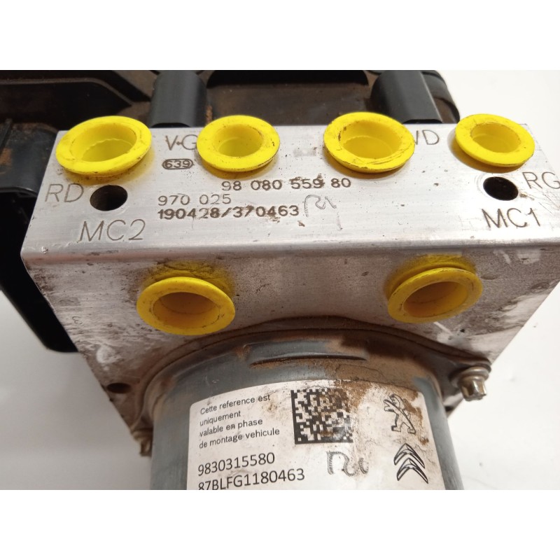 Recambio de abs para peugeot rifter 1.5 bluehdi 100 referencia OEM IAM 9808055980 2265106455 970025