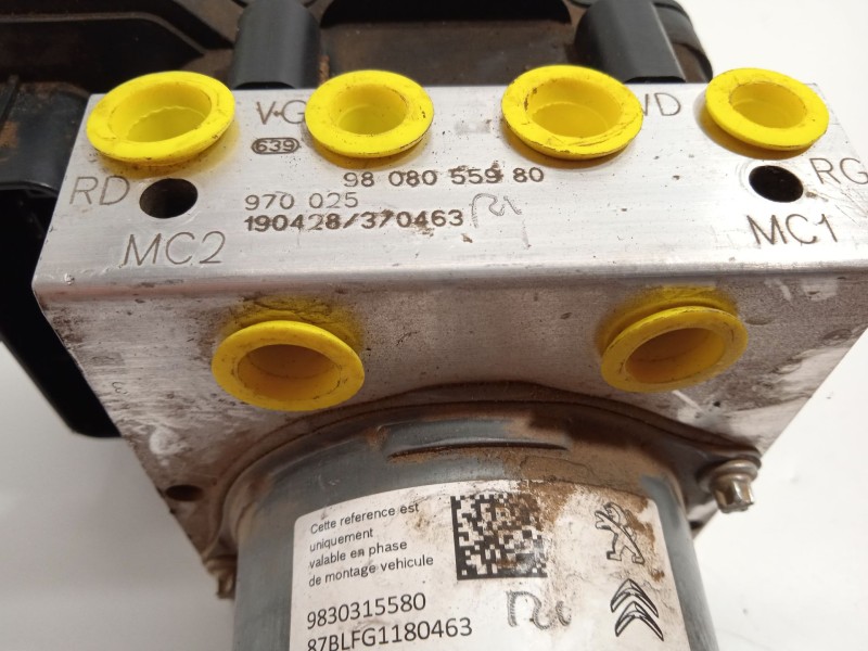 Recambio de abs para peugeot rifter 1.5 bluehdi 100 referencia OEM IAM 9808055980 2265106455 970025