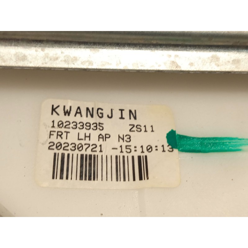 Recambio de elevalunas delantero izquierdo para mg mg zs suv 1.5 vti referencia OEM IAM 10233935  