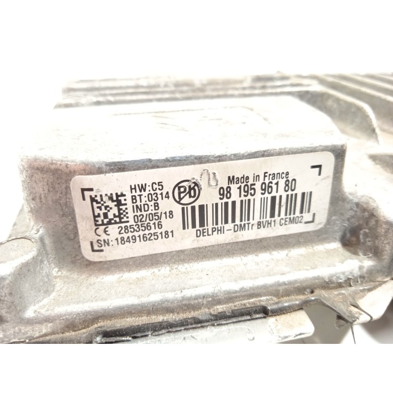 Recambio de modulo electronico para peugeot 208 allure referencia OEM IAM 9819596180  28535616