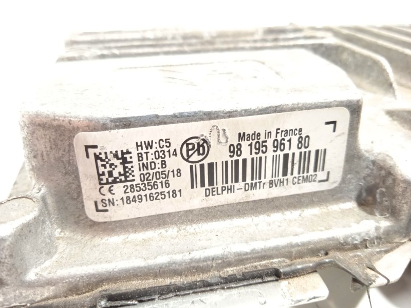 Recambio de modulo electronico para peugeot 208 allure referencia OEM IAM 9819596180  28535616