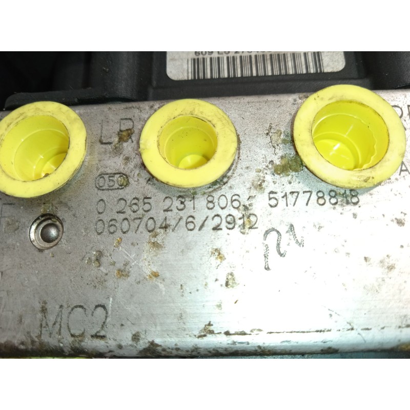 Recambio de abs para fiat stilo (192) 1.9 120 feel multijet referencia OEM IAM 51778818 0265800560 0265231806