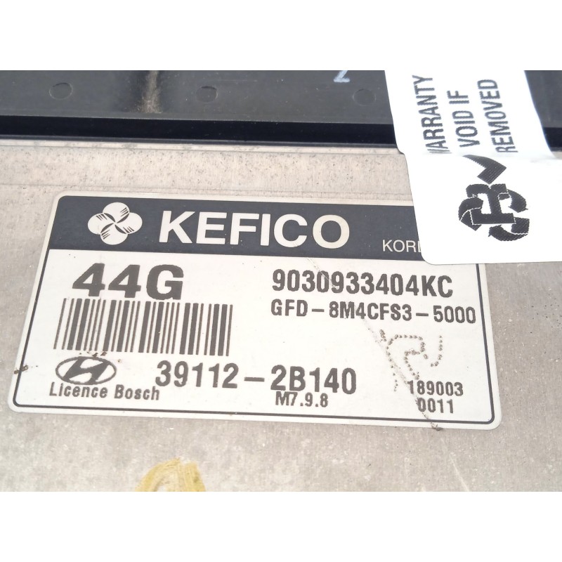 Recambio de centralita motor uce para hyundai i30 classic referencia OEM IAM 391122B140  