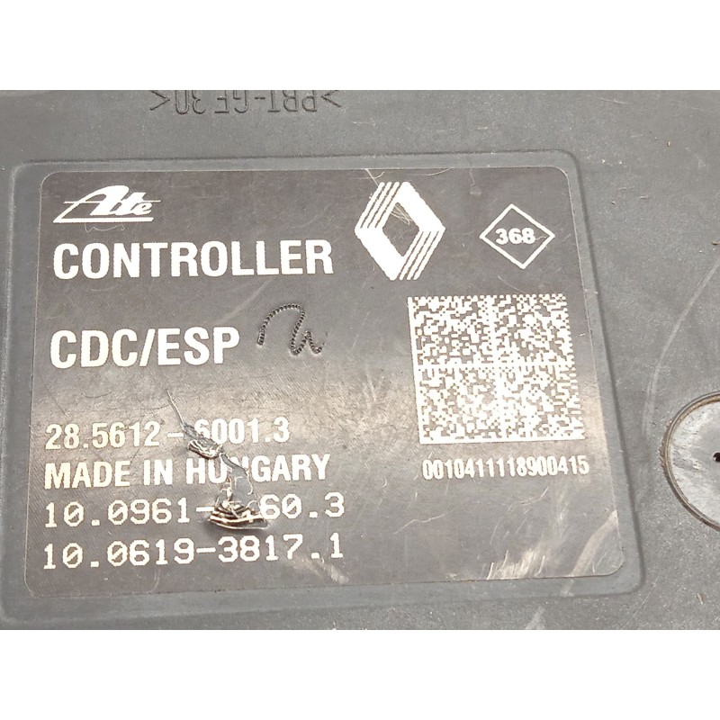 Recambio de abs para renault fluence (l3_) z.e. referencia OEM IAM 476600451R 28561260013 10021206014