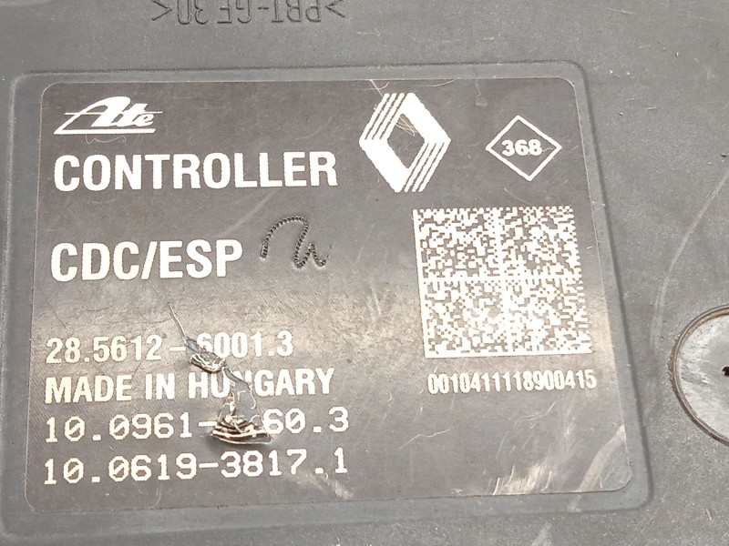 Recambio de abs para renault fluence (l3_) z.e. referencia OEM IAM 476600451R 28561260013 10021206014