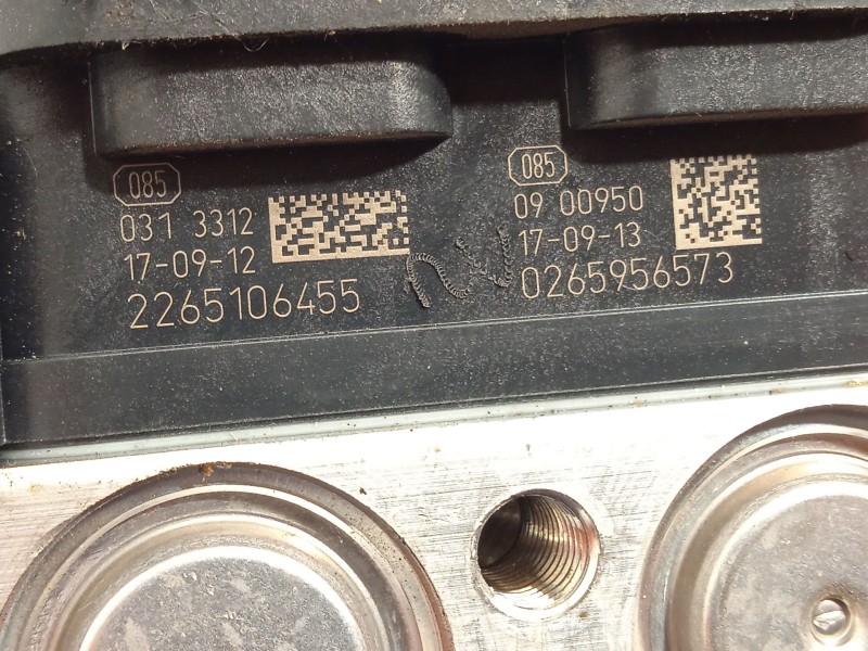 Recambio de abs para opel astra k sports tourer selective referencia OEM IAM 39120571 2265106455 269837