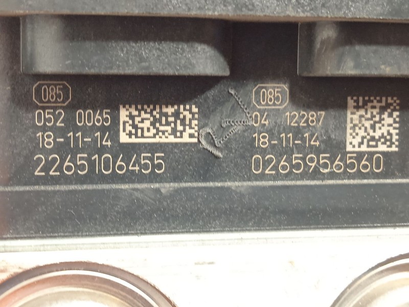 Recambio de abs para dacia sandero stepway referencia OEM IAM 476603249R 2265106455 269707