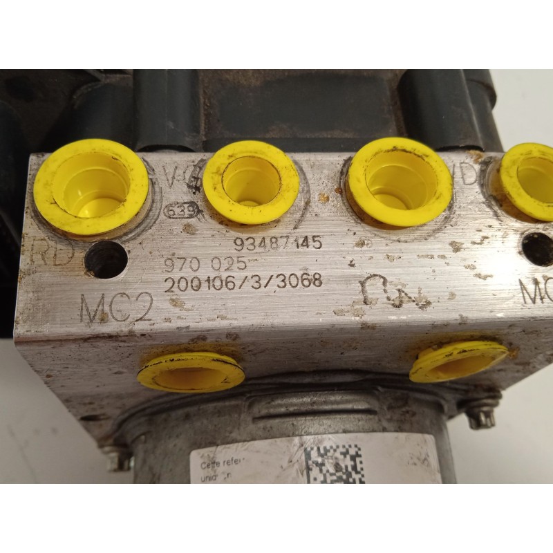 Recambio de abs para citroën c3 / c3 origin iii (sx) 1.2 thp 110 referencia OEM IAM 93487145 0265956240 970025