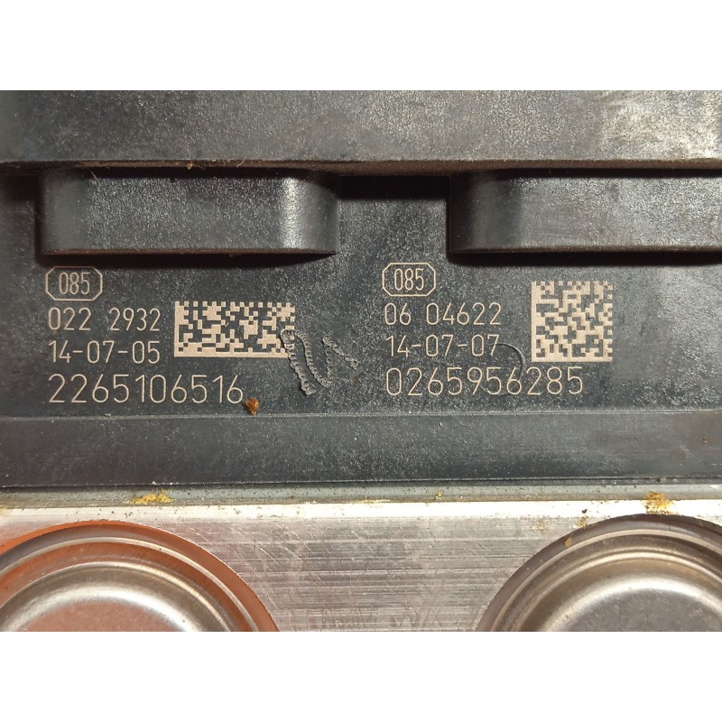 Recambio de abs para dacia logan ii laureate referencia OEM IAM 476605492R 0265956285 269633