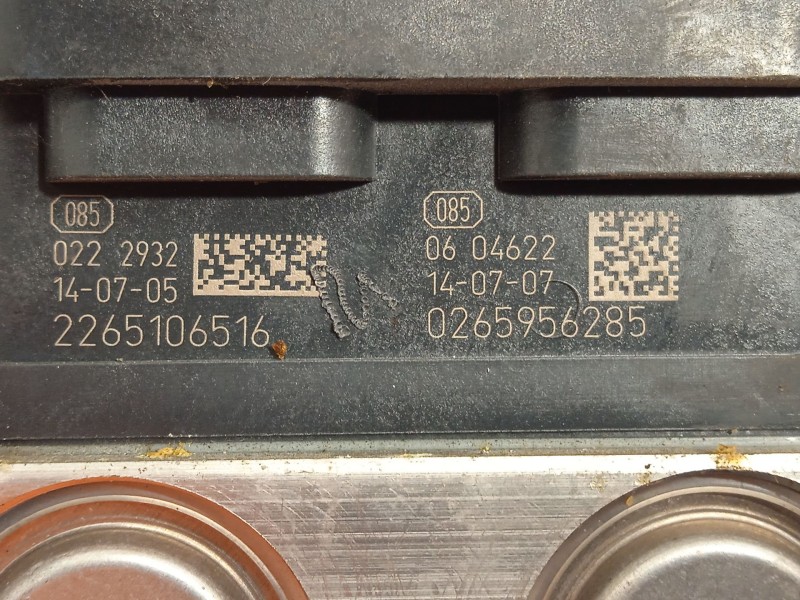 Recambio de abs para dacia logan ii laureate referencia OEM IAM 476605492R 0265956285 269633