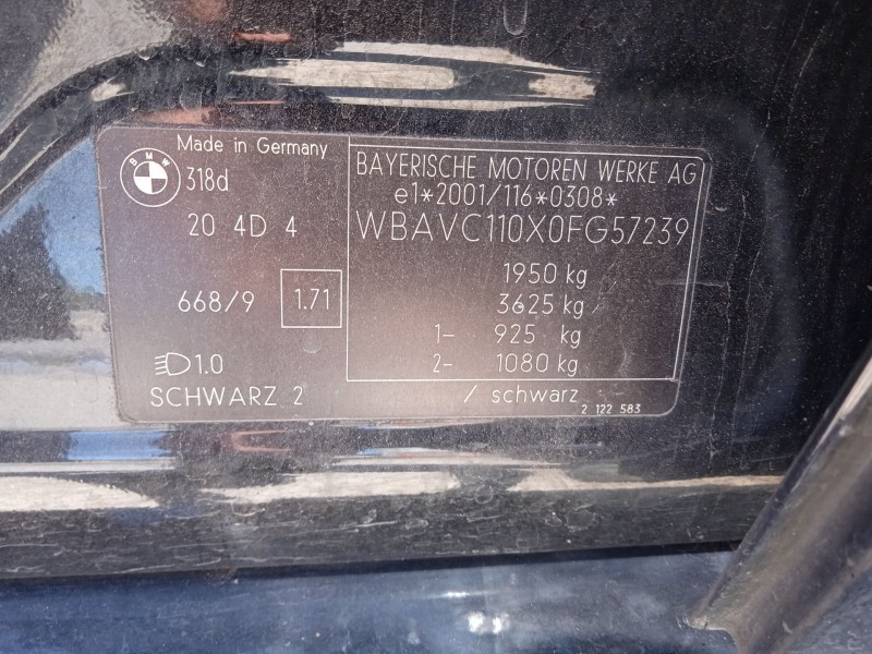 bmw 3 (e90) del año 2006