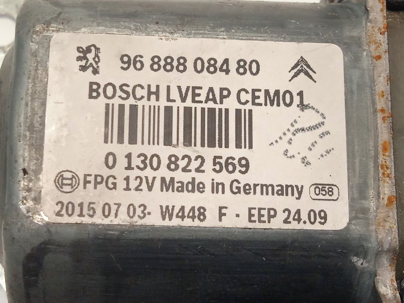 Recambio de elevalunas trasero izquierdo para peugeot 508 i (8d_) 1.6 bluehdi 120 referencia OEM IAM 9688808480  