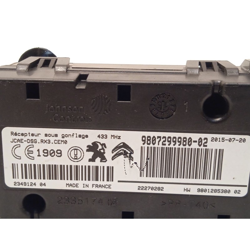 Recambio de modulo electronico para peugeot 508 i (8d_) 1.6 bluehdi 120 referencia OEM IAM 9807299980  