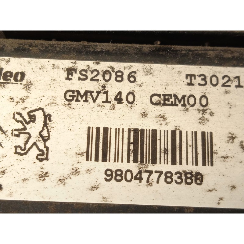 Recambio de electroventilador para peugeot 508 i (8d_) 1.6 bluehdi 120 referencia OEM IAM 9804778380 9804778380 1253R4