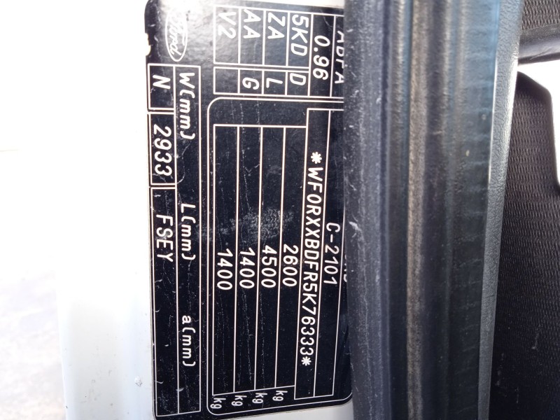 ford transit furgoneta (fa_ _) del año 2006