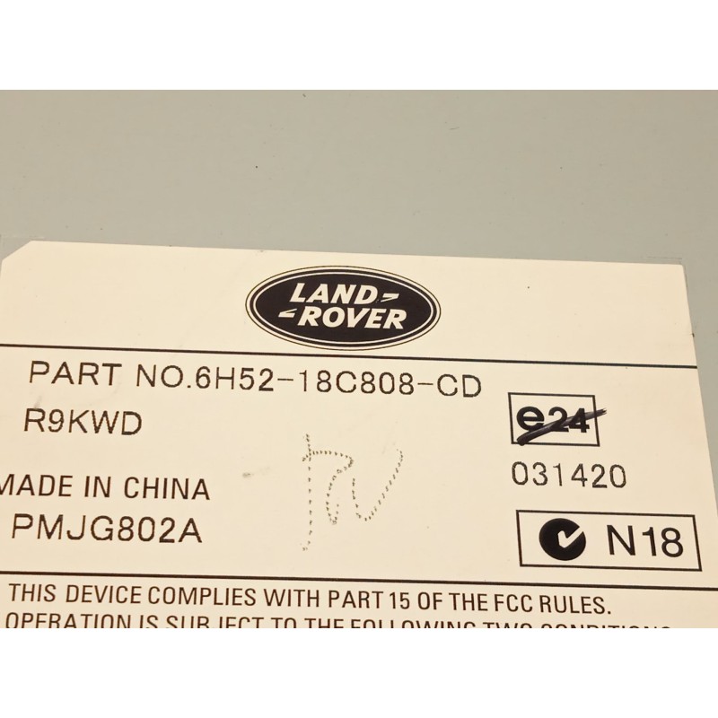 Recambio de modulo electronico para jaguar xf 3.0 v6 diesel s premium luxury referencia OEM IAM PMJG802A 6H5218C808CD 