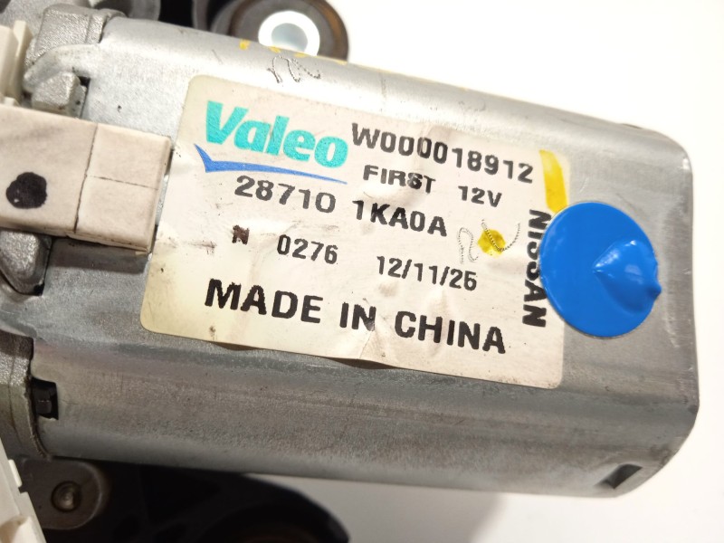 Recambio de motor limpia trasero para nissan juke (f15) 1.5 dci referencia OEM IAM 287101KA0A  W000018912