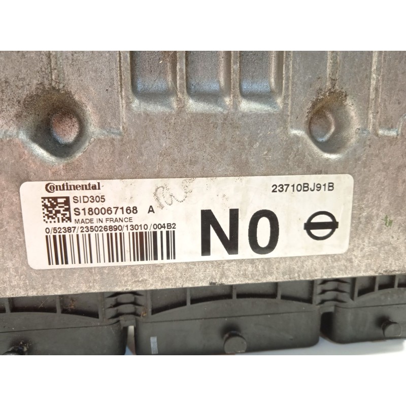Recambio de centralita motor uce para nissan juke (f15) 1.5 dci referencia OEM IAM 23710BJ91B  S180067168A
