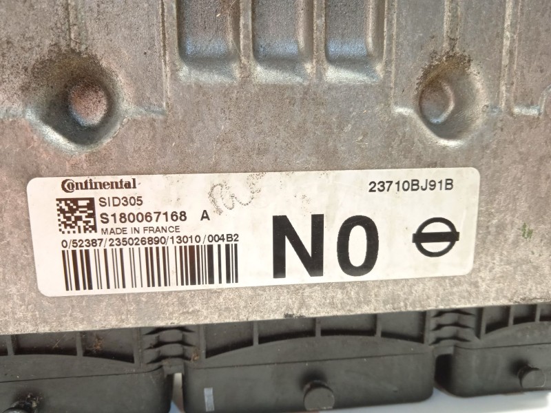 Recambio de centralita motor uce para nissan juke (f15) 1.5 dci referencia OEM IAM 23710BJ91B  S180067168A