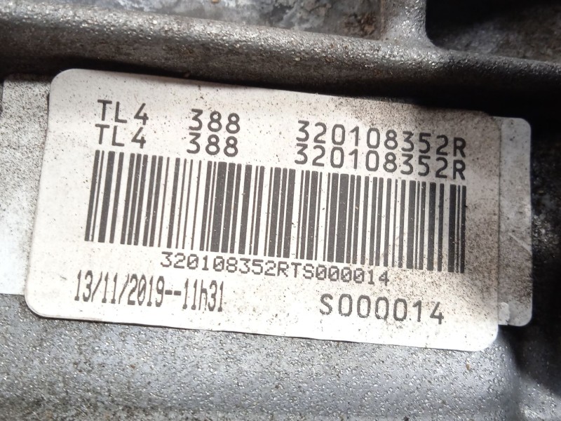 Recambio de caja cambios para renault captur ii (hf_) tce 160 (hfn1) referencia OEM IAM TL4388 320108352R 