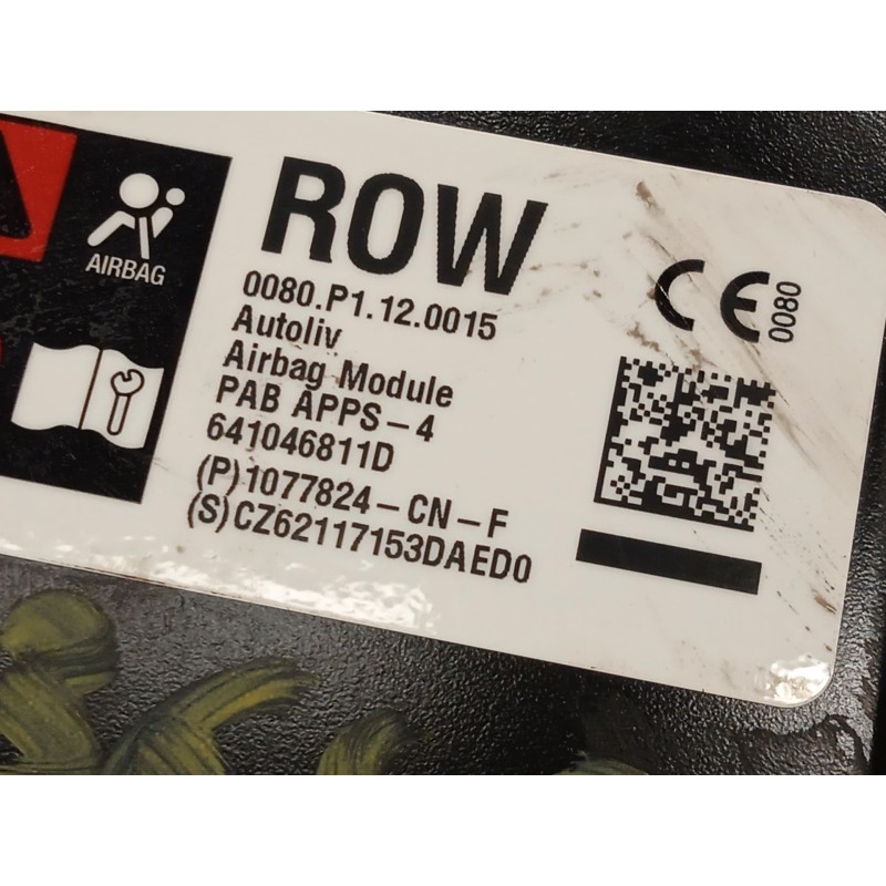 Recambio de kit airbag para tesla model 3 (5yj3) ev referencia OEM IAM 2735086X 1077824CNF 1508347CNC