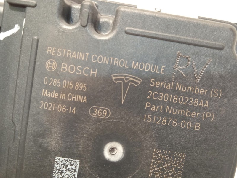 Recambio de kit airbag para tesla model 3 (5yj3) ev referencia OEM IAM 2735086X 1077824CNF 1508347CNC