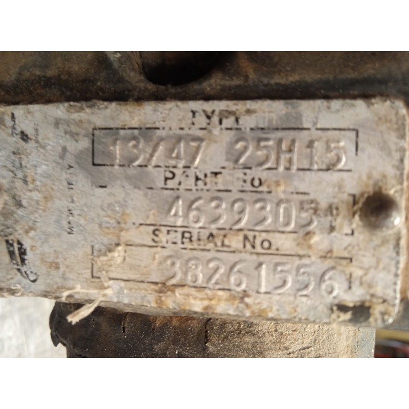 Recambio de puente trasero para iveco daily vi caja/chasis 33s15, 35s15, 35c15 referencia OEM IAM 46393054 7186886 