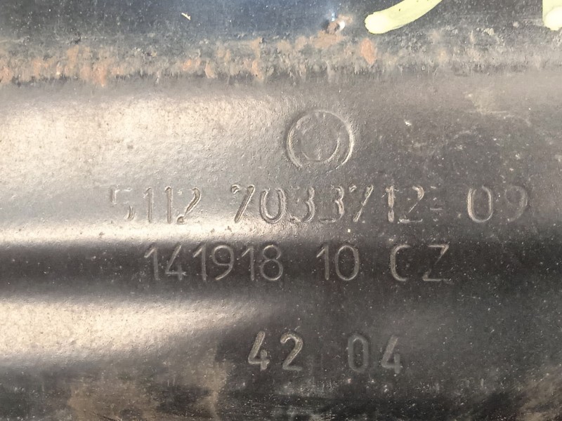 Recambio de refuerzo paragolpes trasero para bmw 5 (e60) 530 i referencia OEM IAM 51127033712 7033712 